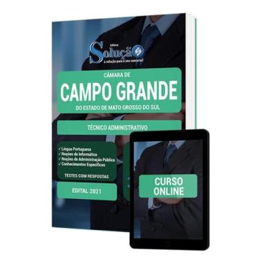 Imagem de Apostila Câmara de Campo Grande - MS - Técnico Administrativo