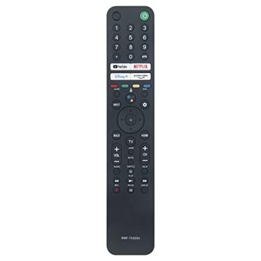 Imagem de PERFASCIN Controle remoto de voz de substituição RMF-TX520U adequado para Sony 4K HD Smart TV XR-100X92 KD-85X91J KD-55X80CJ KD-65X80CJ KD-75X80CJ KD-85X91CJ XR-55X90CJ XR-65A80CJ XR-65X80CJ 90CJ