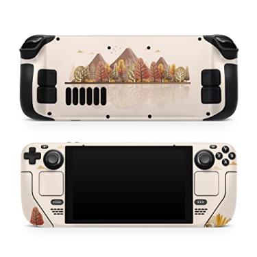 Imagem de TACKY DESIGN Mountains Skin for Steam Deck - Capa completa, compatível com OLED e LCD, decalque de vinil premium 3M, bege