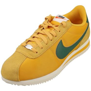 Imagem de Nike Tênis feminino Cortez (DZ2795-702, ocre amarelo/laranja/preto), Ocre amarelo/laranja de segurança/preto, 38