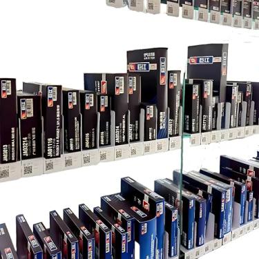 Imagem de Divisória de prateleira ajustável para armário, organizadores de bolsa branca para armário, separadores de bolsa de PVC, organizador de armazenamento, separadores de estante em quarto, escritório