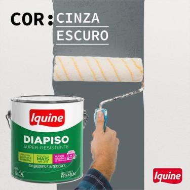 Imagem de Tinta Acrílica Iquine Dia Piso 3,6l Cores , Vermelho