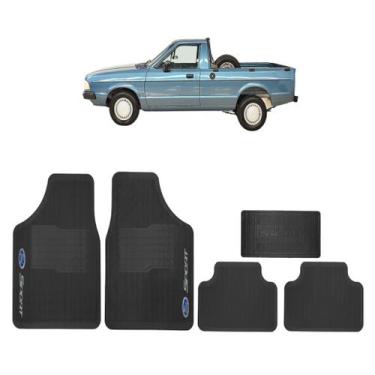 Imagem de Tapete Automotivo Ford Personalizado Preto Todos os Modelos - NoBrand,