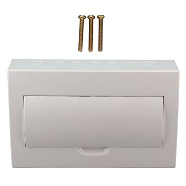 Imagem de 15 Way All White Cover e Brightly Montado Disjuntor Caixa Elétrica Distribuição de Energia Caixa de Junção com Trilho DIN