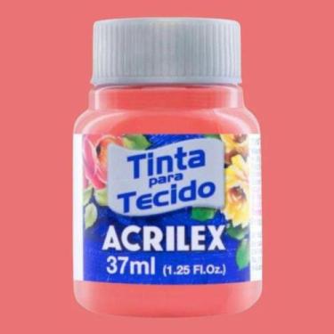 Imagem de Tinta Tecido Acrilex 37ml Cores em , FLAMINGO - 829