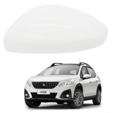 Imagem de Capa Retrovisor Peugeot 2008 2015 2016 2017 2018 2019 2020 2021 2022 2