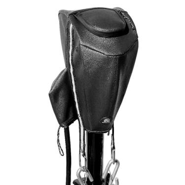 Imagem de Trailersphere Capa inteligente personalizada de língua elétrica para Trailer, RV, Camper, suporte de corrente, protetor de plugue, sol e à prova d'águaTrailersphere Smart Jack Cover preto CCALL