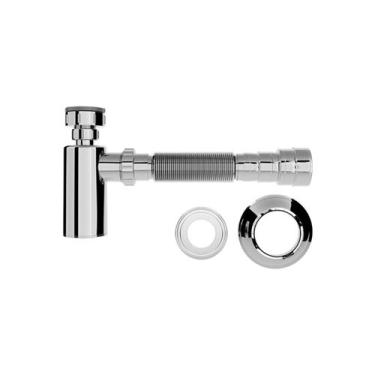 Imagem de Sifão Copo Extensivo Universal P/ Lavatório Cromado Blukit