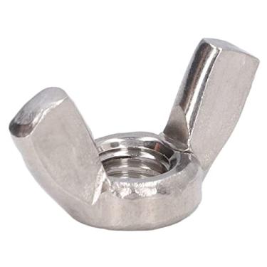 Imagem de Kit de Sortimento de Porcas Borboleta 50 Peças Kit de Sortimento de Porcas Borboleta 304 Peças de Hardware de Substituição de Porca de Aço Inoxidável DIN 315 (M5)