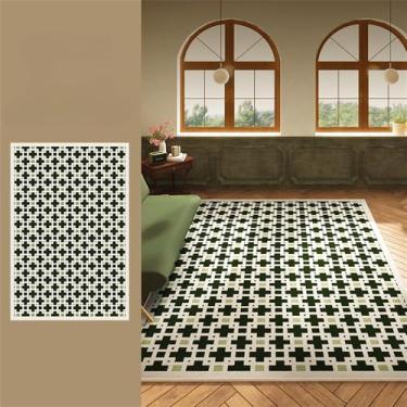 Imagem de HJZSZX Tapete de sala de estar verde, tapete decorativo leve, tamanho grande, antiderrapante, tapetes de quarto, tapetes de varanda de fácil manutenção, YY025,2,K,300x400CM