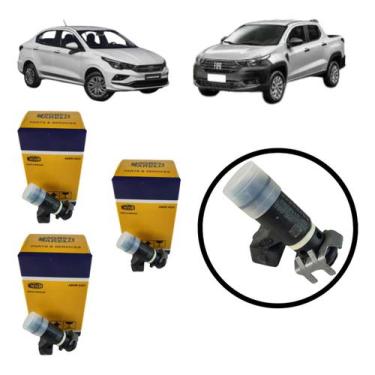 Imagem de 3 X De Bico Fiat Strada 1.3 Cronos 1.0 1.3  Flex Ipe052 - Magneti Mare
