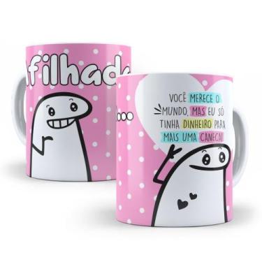 Imagem de Caneca de Cerâmica 325ml Flork Família - Mecolour