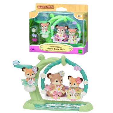 Imagem de Conjunto Cervos Balanço Floral Sylvanian Families - Epoch