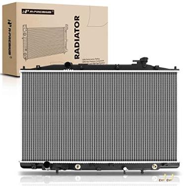 Imagem de A-Premium Conjunto de radiador de arrefecimento do motor com radiador de óleo de transmissão compatível com Honda Odyssey 2011-2017 3,5L, Auto Trans, substituição # 19010RV0A51, 19010RV0A61