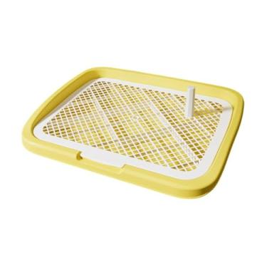 Imagem de Generic Dog Potty Pad Mesh Grades Banheiro com cães de rede removível Potty Bande, Amarelo
