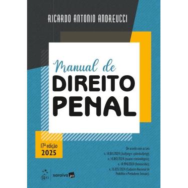 Imagem de Livro - Manual de Direito Penal - 17ª Edição 2025