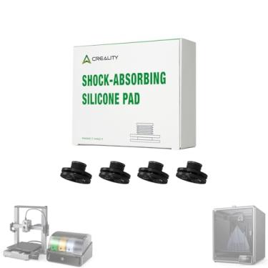 Imagem de Creality Almofadas de silicone com absorção de choque (4 peças) para K1/K1 Max/K1C/K1 SE/Ender-3 V3/V3 Plus/Hi, almofadas redutoras de ruído flexíveis fortes com adsorção estável para estabilidade de