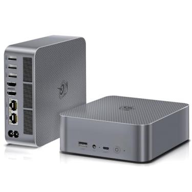 Imagem de Beelink Mini PC EQI12, Intel 12ª geração I3-1220P (10C/12T, até 4,4GHz), mini computadores com 24GB LPDDR5 RAM 500G M.2 2280 SSD, tela dupla/WiFi 6/BT5.2/LAN dupla