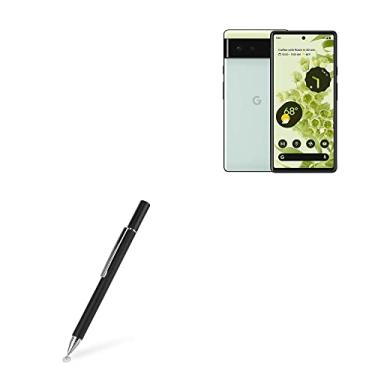 Imagem de Caneta Stylus para Google Pixel 6 (Caneta Stylus da BoxWave) - Caneta Stylus capacitiva FineTouch, caneta Stylus super precisa para Google Pixel 6 - Preto