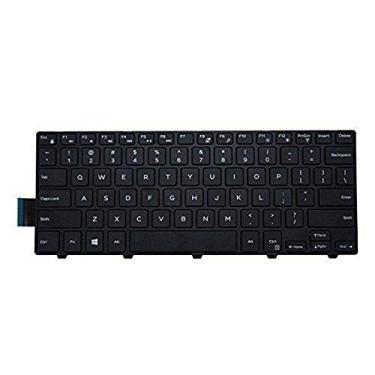 Imagem de Teclado dos EUA de substituição sem retroiluminação para Dell Inspiron 14-3000 3441 3442 3443 3451 3458 3446 3447 Series 14-5000 5442 5445 5446 5447 5451 Series 14 7437 7447 Series