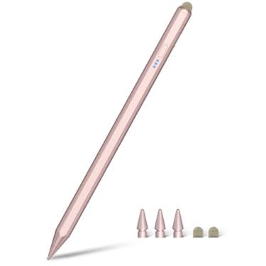 Imagem de Lápis para iPad 9ª e 10ª geração (ponta dupla): Caneta Stylus de carga rápida de 15 minutos com rejeição da palma e sensibilidade de inclinação – compatível com iPad Pro 11/13/M4, 12,9 3-6, Air M2/3-5