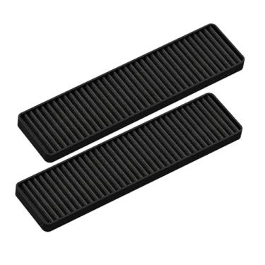 Imagem de Pacote com 2 filtros de substituição para filtro de micro-ondas LG 5230W1A003A LMV1650ST, LMV1650SW, LMV2031BD, LMV2031SB, LMVM2085SB, LMVH1711ST, LMV2031ST Filtro de carvão