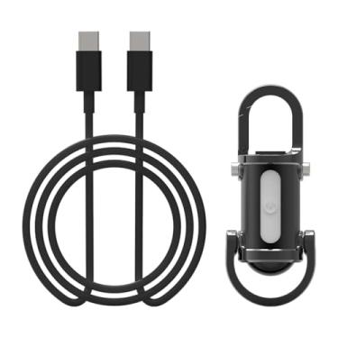 Imagem de Deevoka Lanterna LED de bolso com super brilho, luz LED para atividades ao ar livre, verificação de circuito, Preto