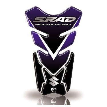 Imagem de Protetor De Tanque Adesivo Moto Suzuki Srad Azul