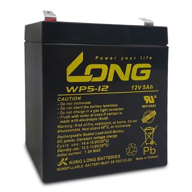 Imagem de Bateria Selada Para Nobreak Long, 12v 5ah - Wp5-12
