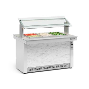 Imagem de Buffet Refrigerado Gelopar 3 Cubas Branco 220v Gbrf-140