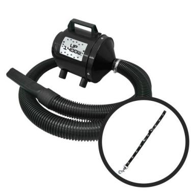 Imagem de Soprador Up 1400W Profissional Trino Pet Pet Shop Cães e Gatos, Preto,