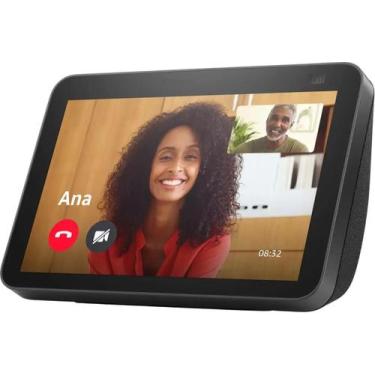 Imagem de Echo Show 8 2nd Gen Assistente Alexa 8'' 13mp Amazon Preto