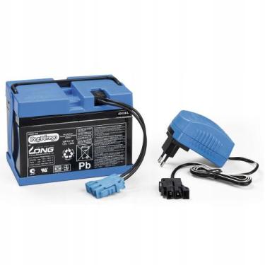 Imagem de Bateria + Carregador para Mini Carros Elétricos e Quadriciclos Elétric