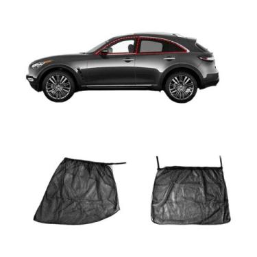 Imagem de Cortina De Malha Para Proteção Solar De Carro, 4 Peças, Suv, Janela La