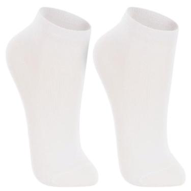Imagem de Meia Infantil Kit C/ 2 Pares Confortável Macia Durável Prática P/ Dia 