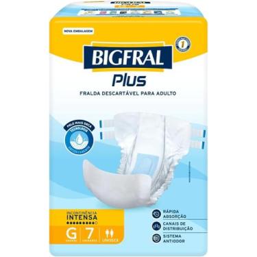 Imagem de Fralda bigfral plus g c/7un - Ontex