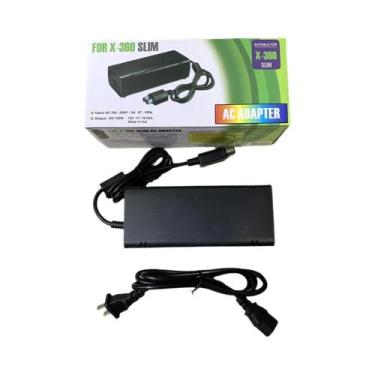 Imagem de XBox 360 X-360 S Slim Fonte De Alimentação Adaptador AC Carregador 220