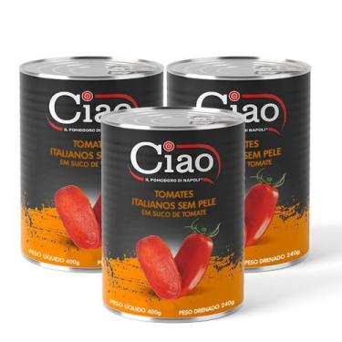 Imagem de Tomate pelati ciao 400gr pack 3