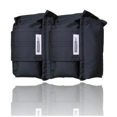 Imagem de Caneleiras 3kg preto - LEGTRAINING