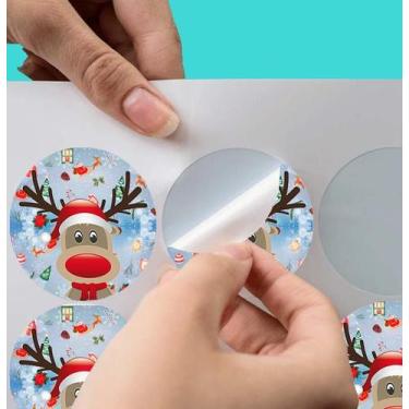 Imagem de 40 Etiqueta adesiva Feliz Natal - Nicolados, 40Etq Ntl M9