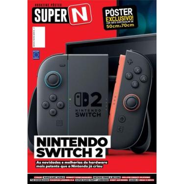 Imagem de Pôster Gigante do Nintendo Switch 2 - Posterzine Super N - Editora Eur