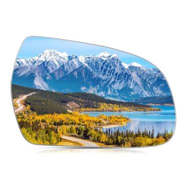 Imagem de BDFHYK Espelho lateral direito do passageiro de vidro compatível com AUDI A3 A3 Quattro A4 A4 Quattro A5 A5 Quattro S5 S4 S5 Espelho retrovisor convexo, 8K0857536J, 8F0857536L (direito)