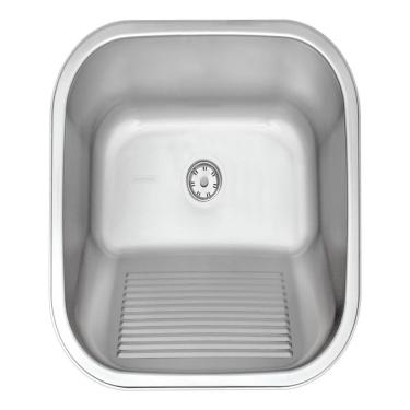 Imagem de Tanque De Encaixe Tramontina Hera 34l Inox Escovado 50x40 Cm 94400107	
