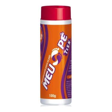 Imagem de Kit c/ 2 Talco Para Pes Perfumado Meu Pe Teen Adulto Anti - Toallitas