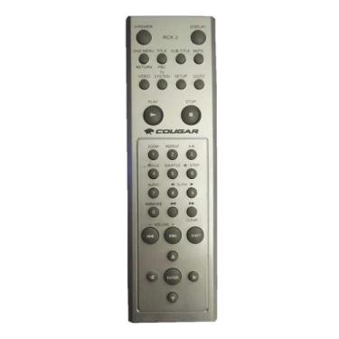 Imagem de Controle remoto dvd cougar cvd550 rck-2 original prata