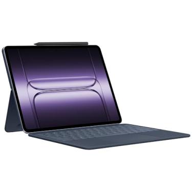 Imagem de OnePlus Teclado inteligente Pad 3, design magnético ultrafino, layout de tamanho completo com touchpad grande, emparelhamento sem costura, suporte para vários gestos, bateria de longa duração, pad