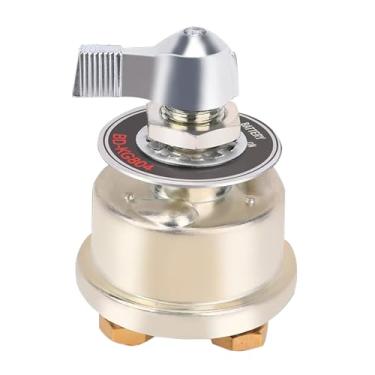 Imagem de Interruptor de desconexão de bateria mestre de 12-48V, interruptor de desligamento de energia de bateria de 200 A de alta corrente com placa frontal para carro, veículo, trailer, caminhão, barco