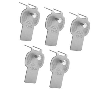 Imagem de Ioensy Ganchos para pendurar quadros, ganchos de garra para pendurar quadros de parede, resistentes e sem danos para pintura, 5 Unidades