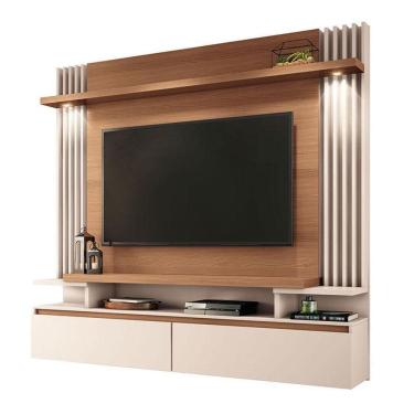 Imagem de Painel Para Home Suspenso Cosmo Nature Off White - Hb Móveis