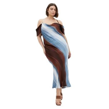 Imagem de City Chic Vestido feminino plus size - estampa Levitate Maxi, Levitate, 46